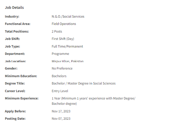 Community Mobilizer need by Islamic Relief INGO Jobs 2023