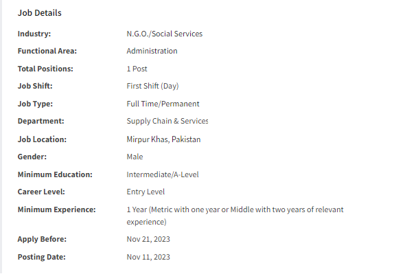 Islamic Relief International need Office Associate Jobs 2023