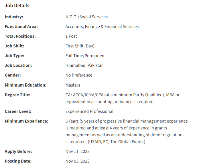 INGO Mercy Corps Jobs 2023
