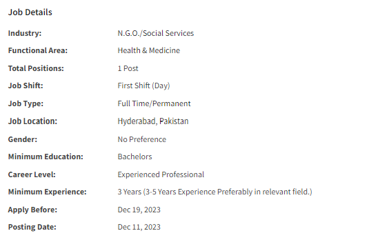 IRC International INGO need Sr. Reproductive Health Officer Jobs 2023