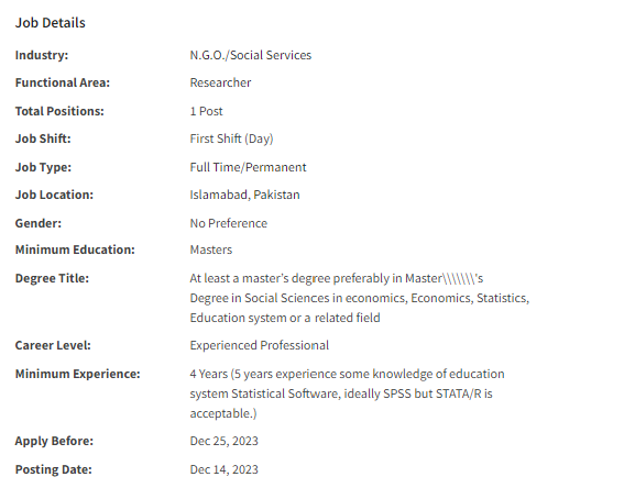 Senior Research Analyst need by Research and Development Solutions Jobs 2023