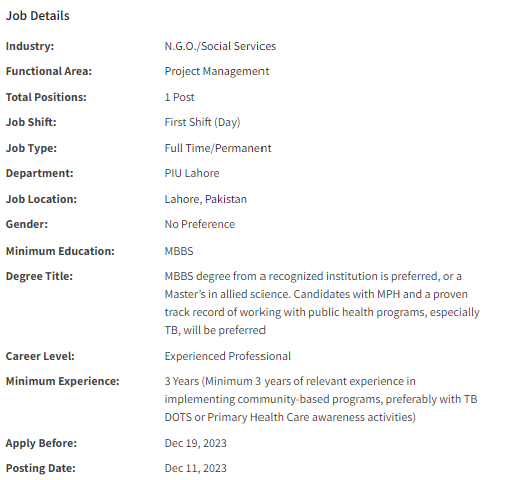Mercy Corps International INGO need Regional Coordinator Jobs 2023