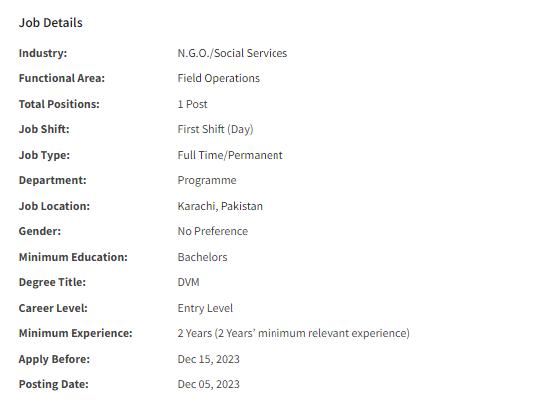 Islamic Relief International INGO need Assistant Livestock Officer Jobs 2023
