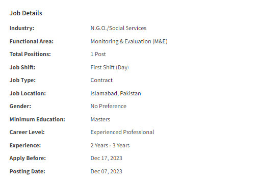 Communication & Reporting Officer need by NGO Shifa Foundation Jobs 2023