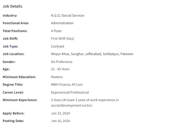 Admin Officer need by NGO SPO for multiple cities Jobs 2024