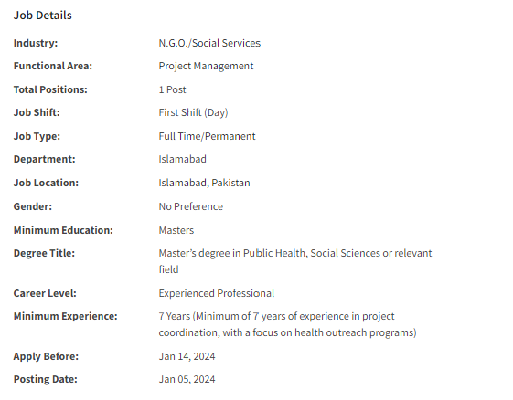 Mercy Corps International INGO need Project Coordinators Jobs 2024
