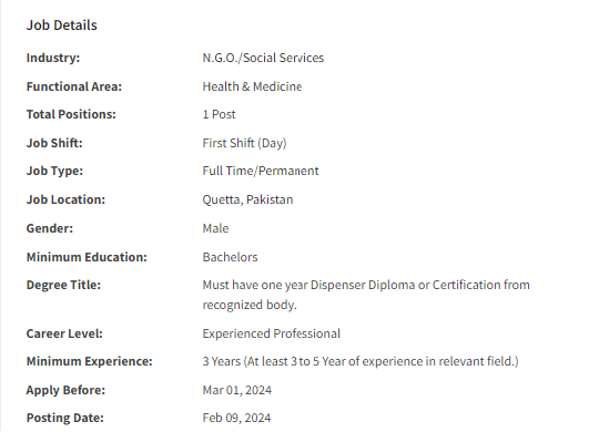 Social Mobilizer need by NGO Nai Zindagi Jobs 2024