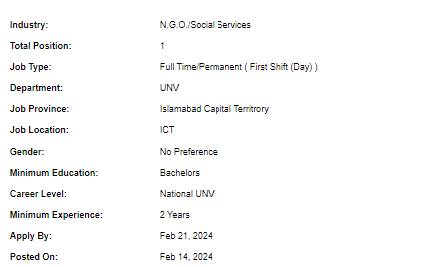 Interpreter need by UNV Jobs 2024