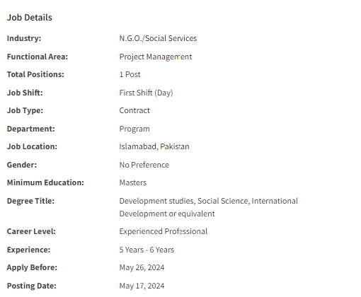 Program Development Coordinator need by INGO Cesvi International Jobs 2024