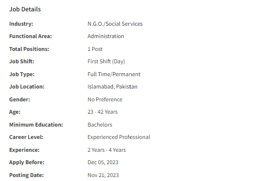 Assistant to Orphan Home Coordinator need by INGO Penny Appeal International Jobs 2023 Assistant to Orphan Home Coordinator need by INGO Penny Appeal International Jobs 2023