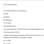 Senior Protection Case Management Assistant need by UNHCR Jobs 2024 Senior Protection Case Management Assistant need by UNHCR Jobs 2024