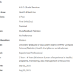 Data Officer need by INGO Confidential Jobs 2025