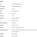 Community Mobiliser need by INGO ACTED International Jobs 2025 Community Mobiliser need by INGO ACTED International Jobs 2025