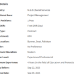 Education & Protection Officer need by INGO ACTED International Jobs 2025 Education & Protection Officer need by INGO ACTED International Jobs 2025